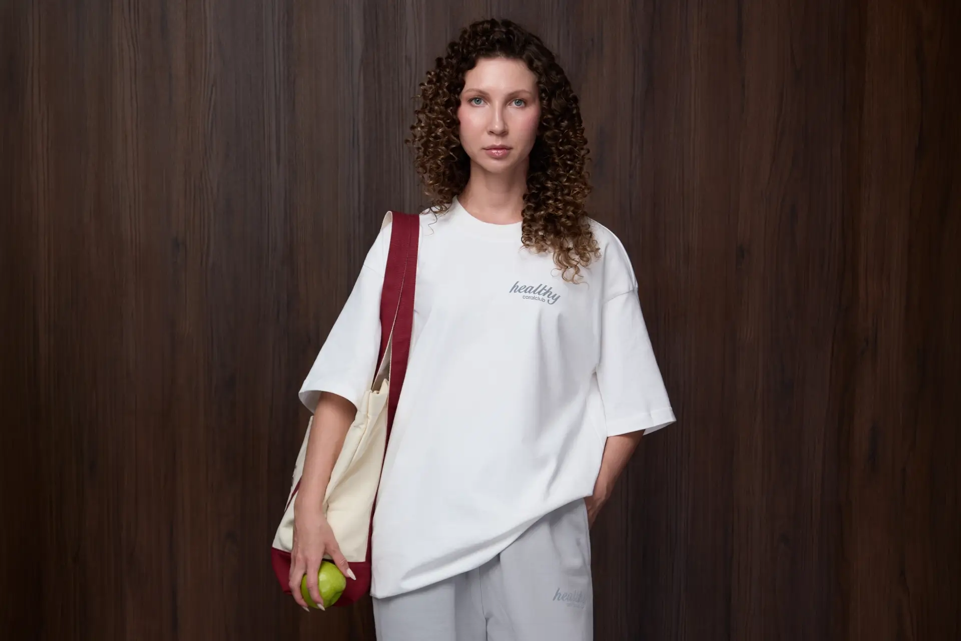 T-shirt oversize white (The SS26 Merch Collection)