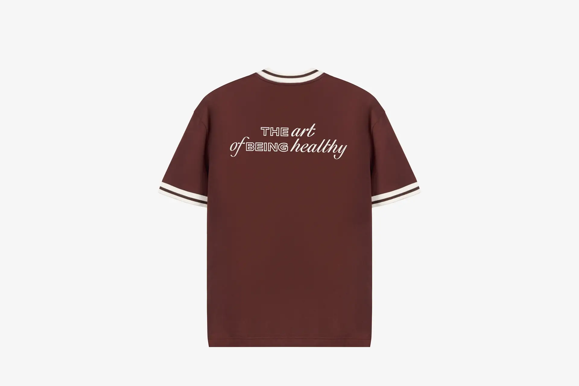 T-shirt straight brown (The SS26 Merch Collection)