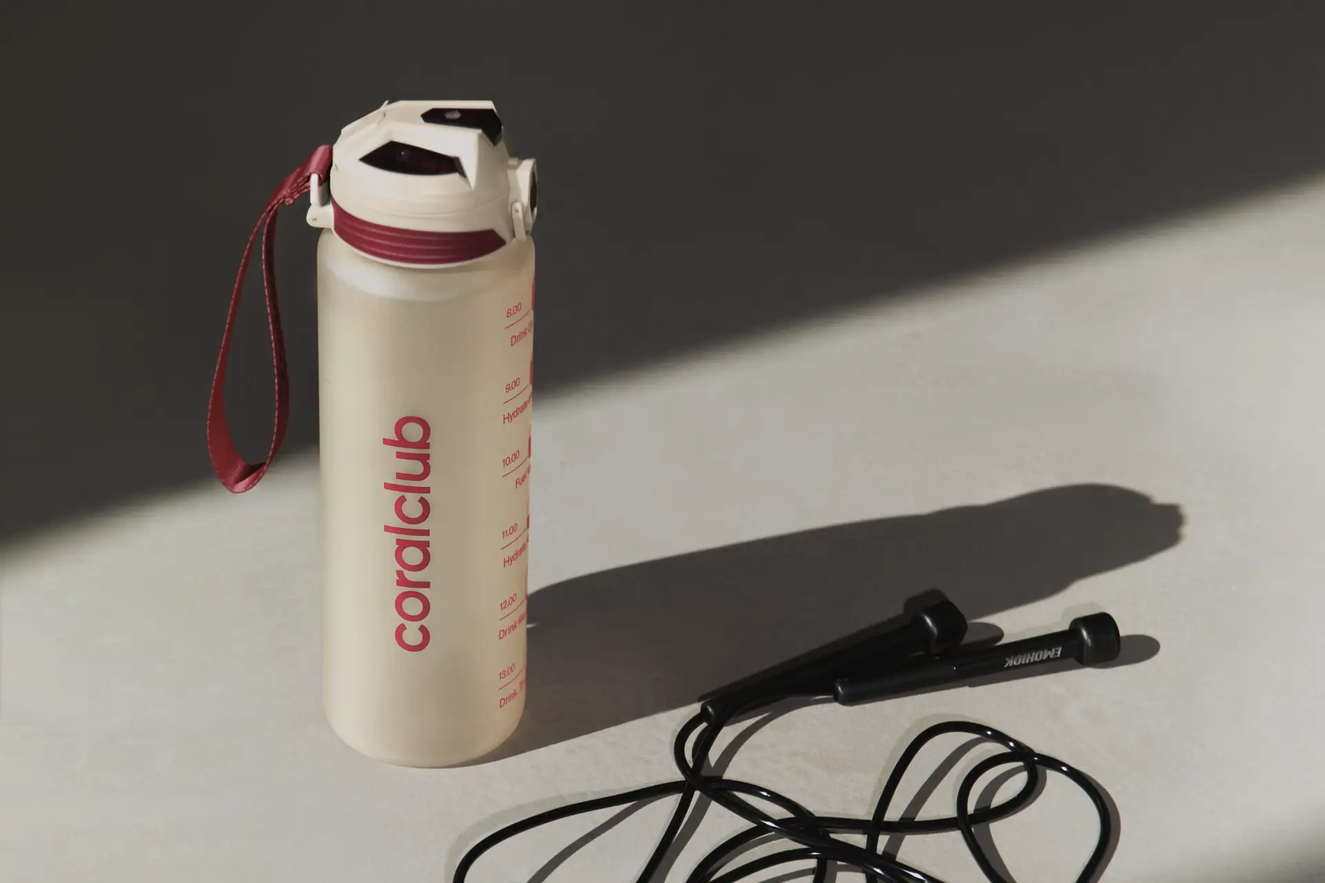 Coral Club Plastic Bottle, beige