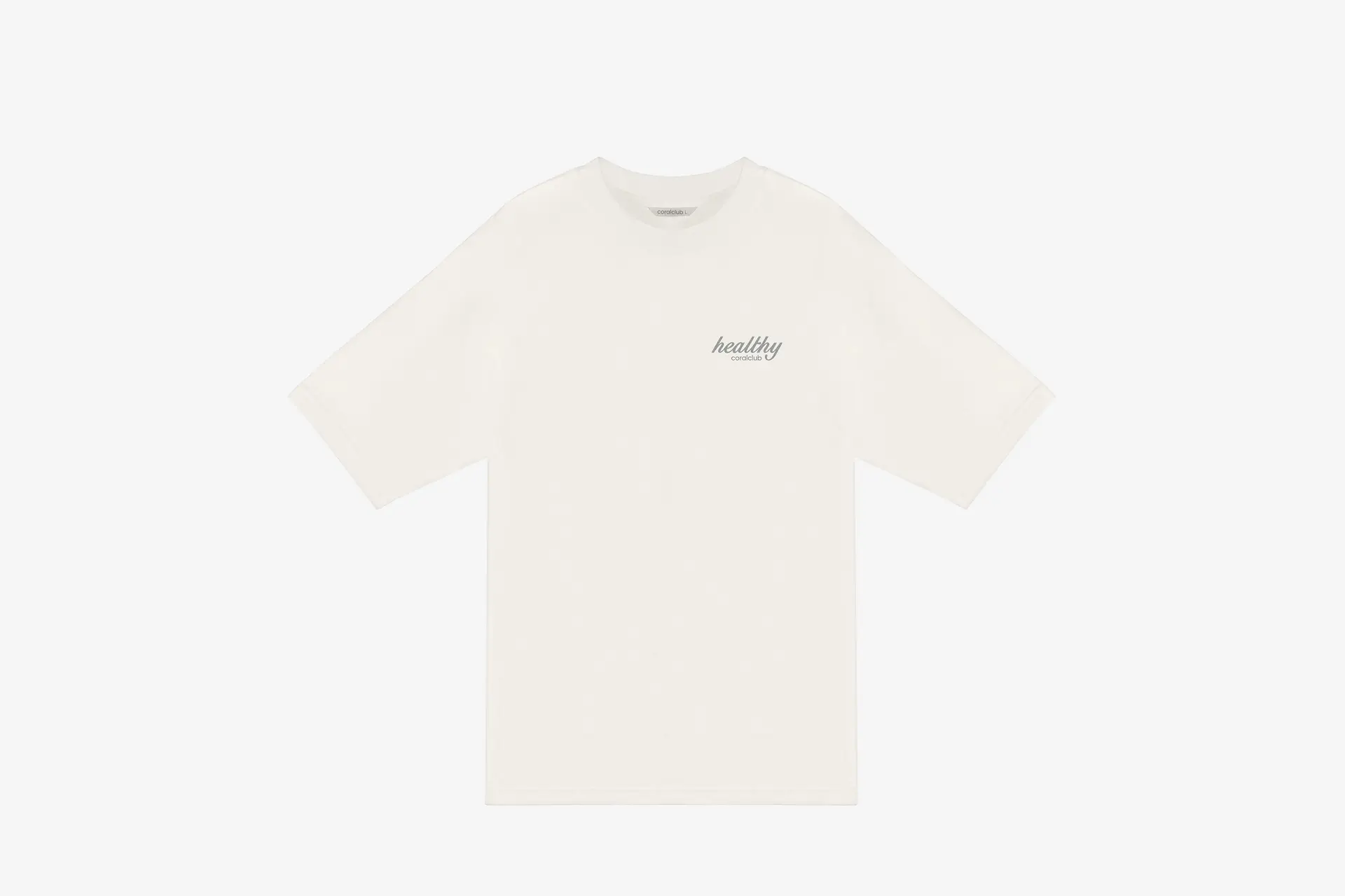 T-shirt oversize white (The SS26 Merch Collection)