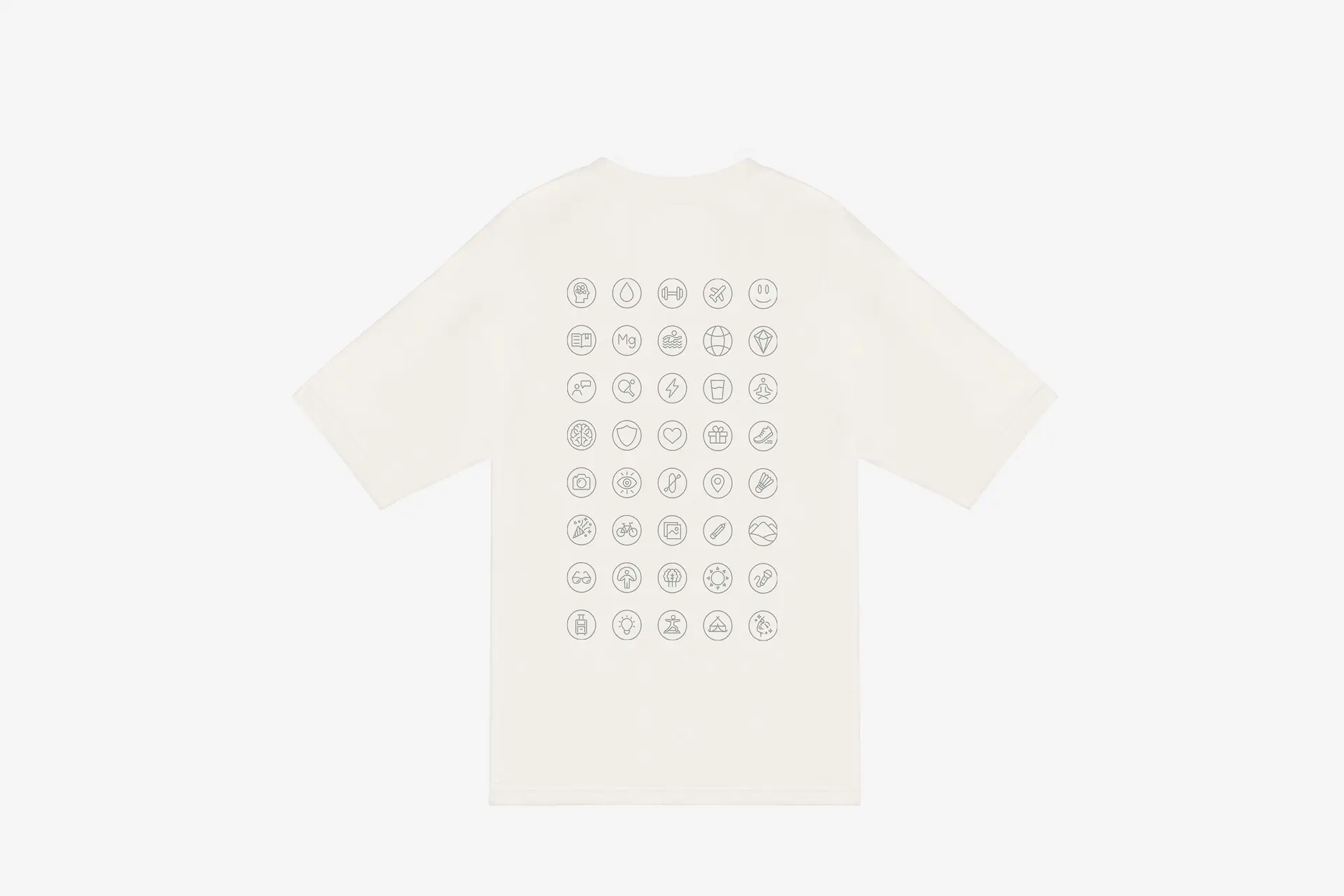 T-shirt oversize white (The SS26 Merch Collection)