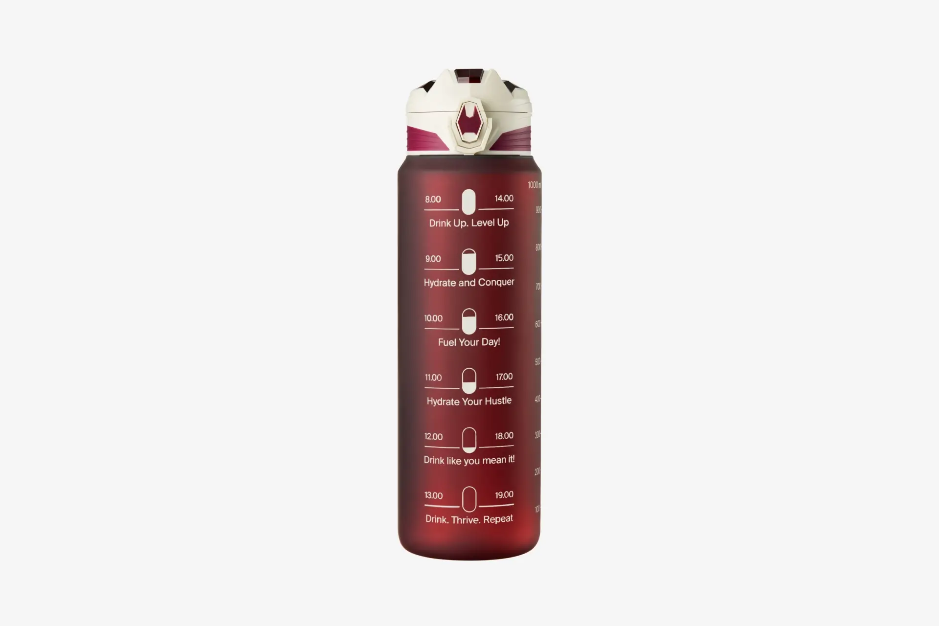 Coral Club Plastic Bottle, burgundy