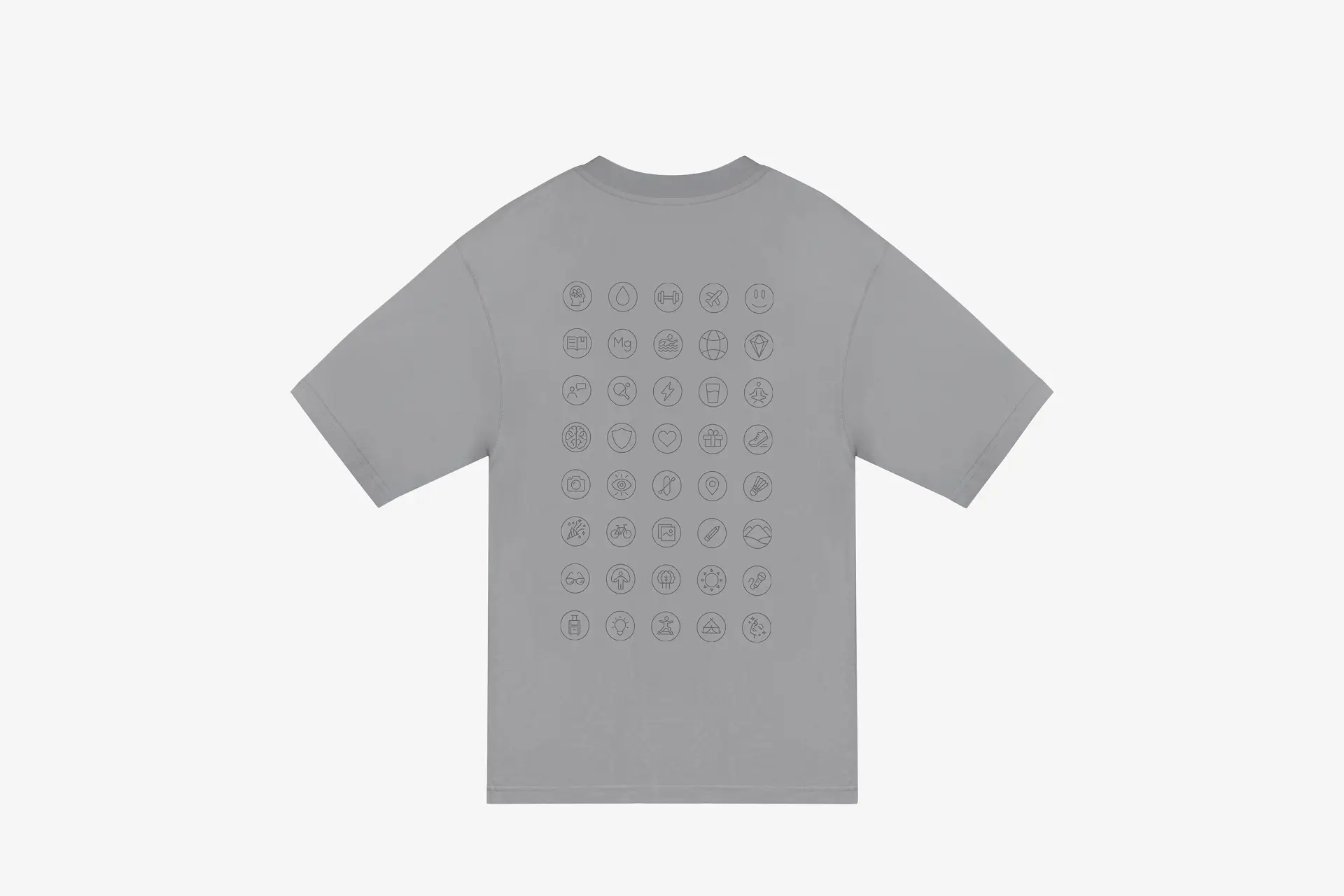 T-shirt oversize gray (The SS26 Merch Collection)