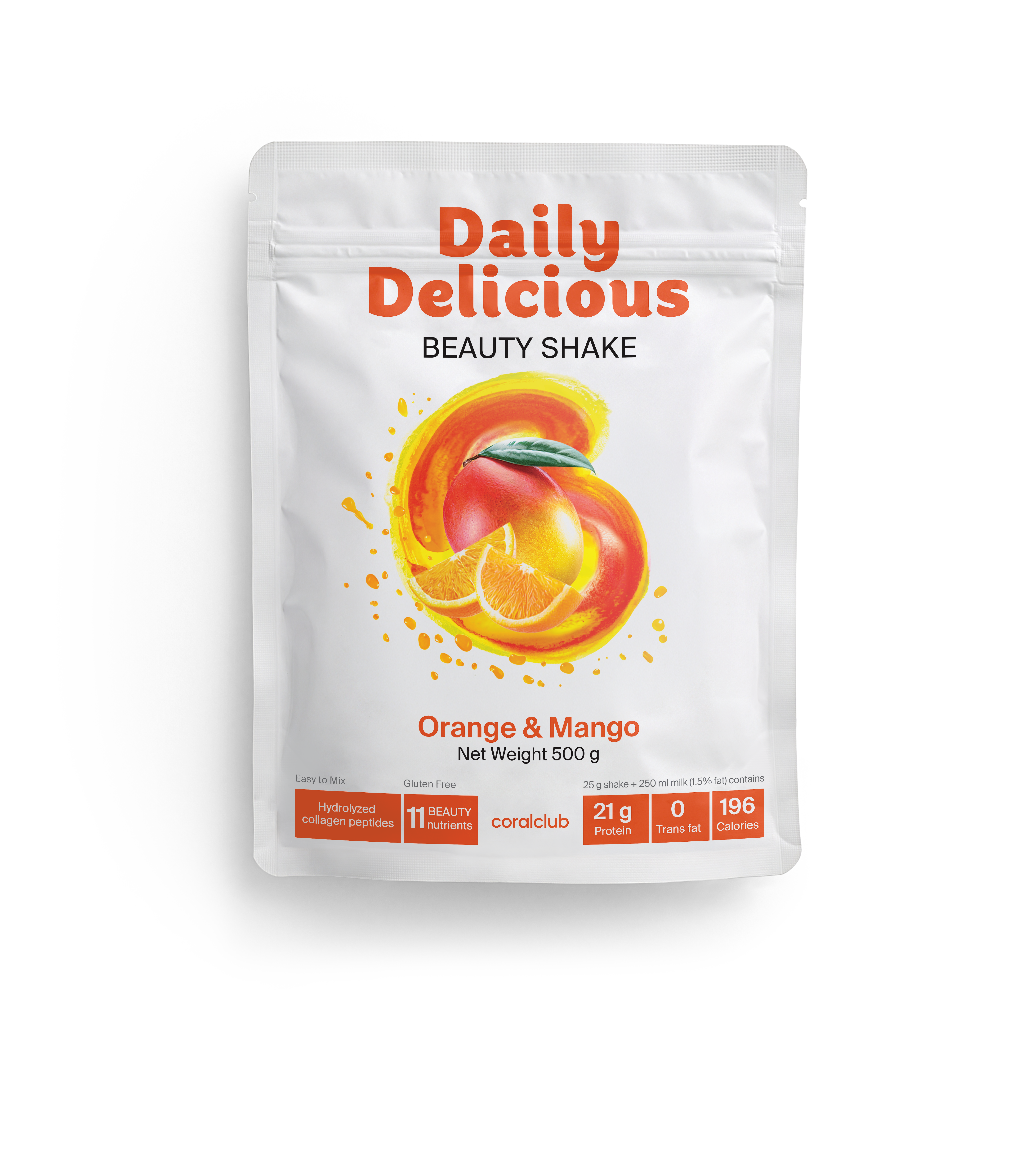 Daily Delicious Beauty Shake Orange & Mango